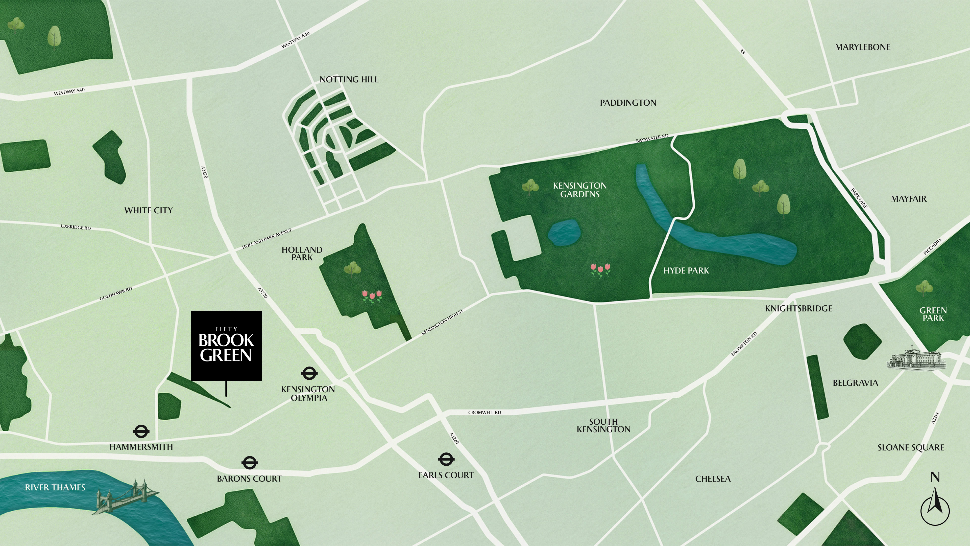 map of brook green